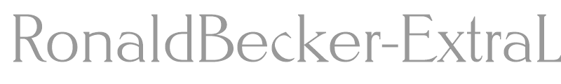 RonaldBecker-ExtraLight