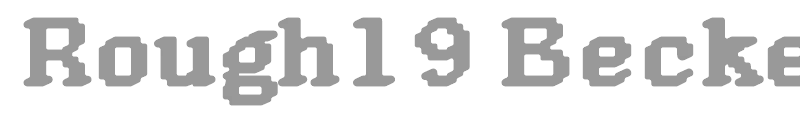 Rough19 Becker