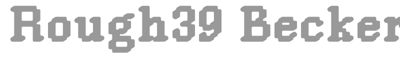Rough39 Becker