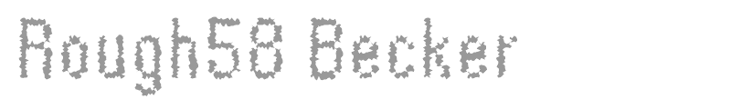 Rough58 Becker
