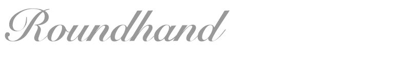 Roundhand