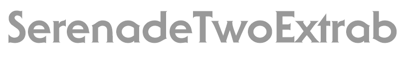 SerenadeTwoExtrabold