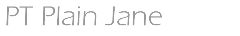 PT Plain Jane