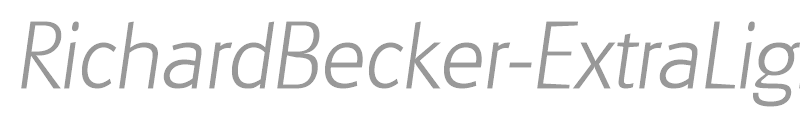 RichardBecker-ExtraLight