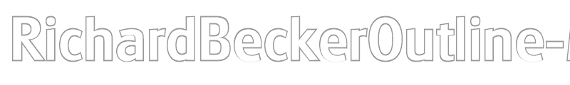 RichardBeckerOutline-Medium