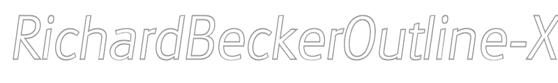 RichardBeckerOutline-Xlight