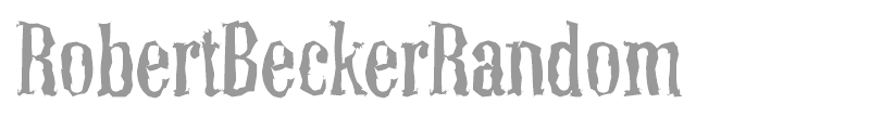 RobertBeckerRandom