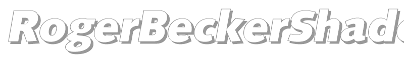 RogerBeckerShadow-ExtraBold