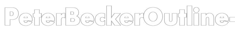 PeterBeckerOutline-ExtraBold