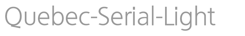 Quebec-Serial-Light