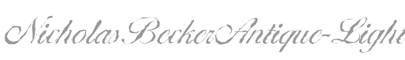 NicholasBeckerAntique-Light