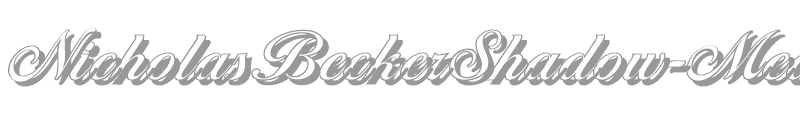NicholasBeckerShadow-Medium