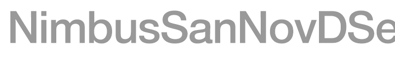 NimbusSanNovDSemBol