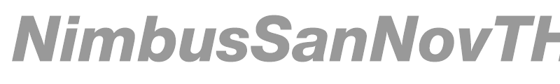 NimbusSanNovTHea