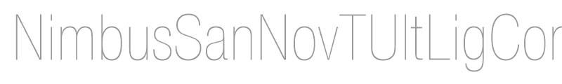 NimbusSanNovTUltLigCon