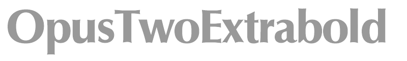 OpusTwoExtrabold