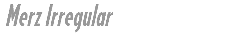 MerzIrregular