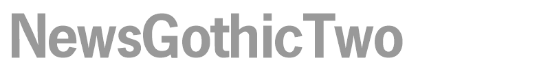 NewsGothicTwo
