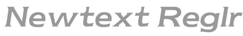 Newtext Reglr