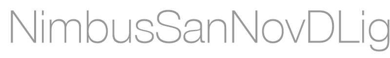 NimbusSanNovDLig