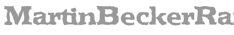 MartinBeckerRandom-ExtraBold