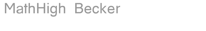 MathHigh Becker