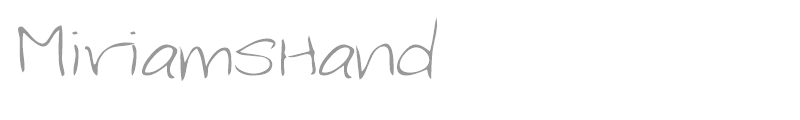 MiriamsHand