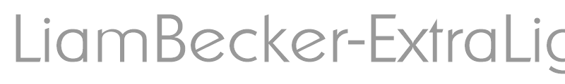 LiamBecker-ExtraLight