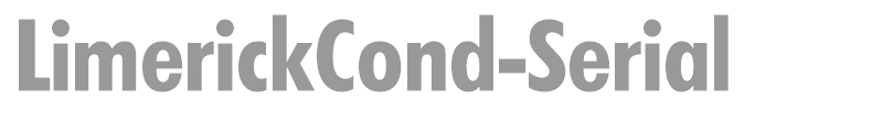 LimerickCond-Serial