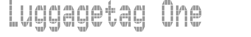 Luggagetag One
