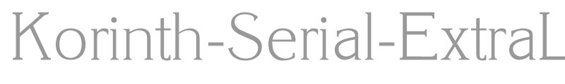 Korinth-Serial-ExtraLight