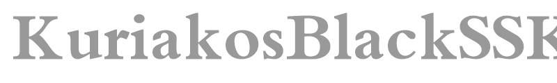 KuriakosBlackSSK