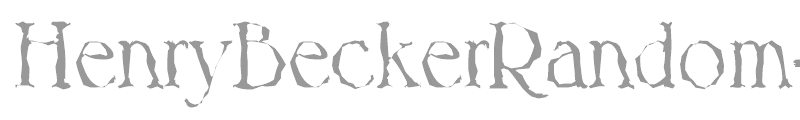 HenryBeckerRandom-Light