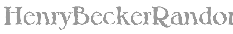 HenryBeckerRandom