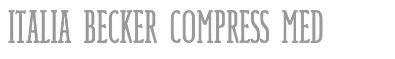 Italia Becker Compress Med