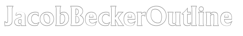 JacobBeckerOutline
