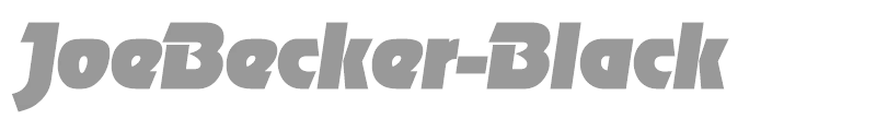 JoeBecker-Black