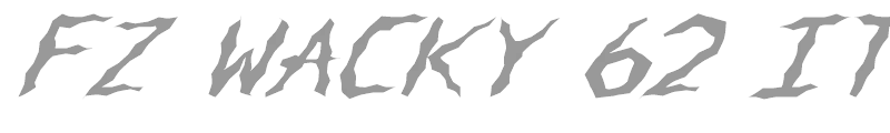 FZ WACKY 62 ITALIC