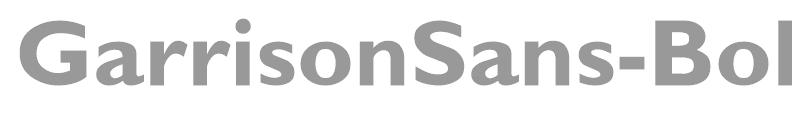 GarrisonSans-Bold