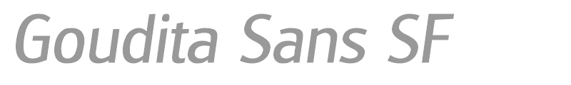 Goudita Sans SF