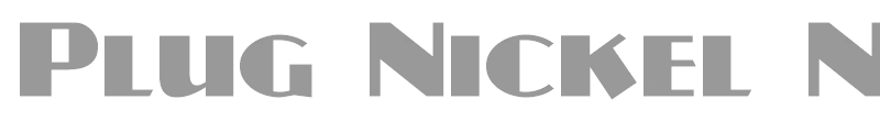 Plug Nickel