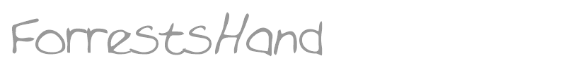 ForrestsHand