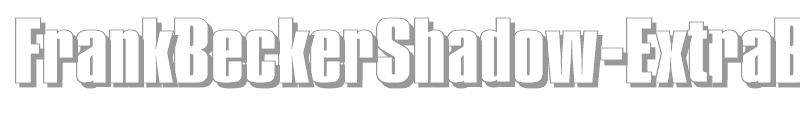 FrankBeckerShadow-ExtraBold