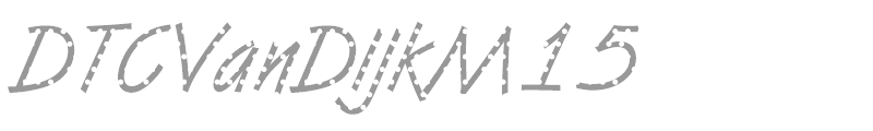 DTCVanDijkM15