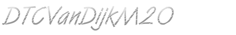 DTCVanDijkM20