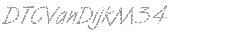 DTCVanDijkM34