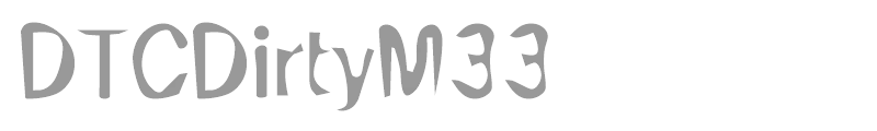 DTCDirtyM33