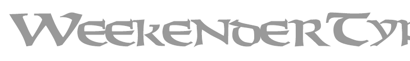 WeekenderType123