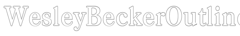 WesleyBeckerOutline-Medium