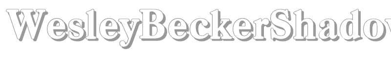 WesleyBeckerShadow-ExtraBold